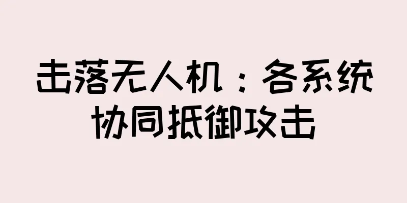 击落无人机：各系统协同抵御攻击
