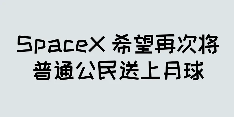 SpaceX 希望再次将普通公民送上月球