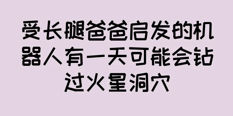 受长腿爸爸启发的机器人有一天可能会钻过火星洞穴