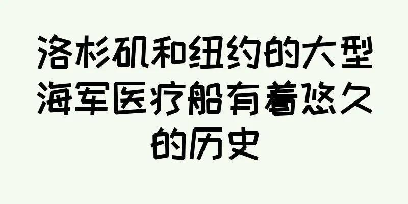 洛杉矶和纽约的大型海军医疗船有着悠久的历史