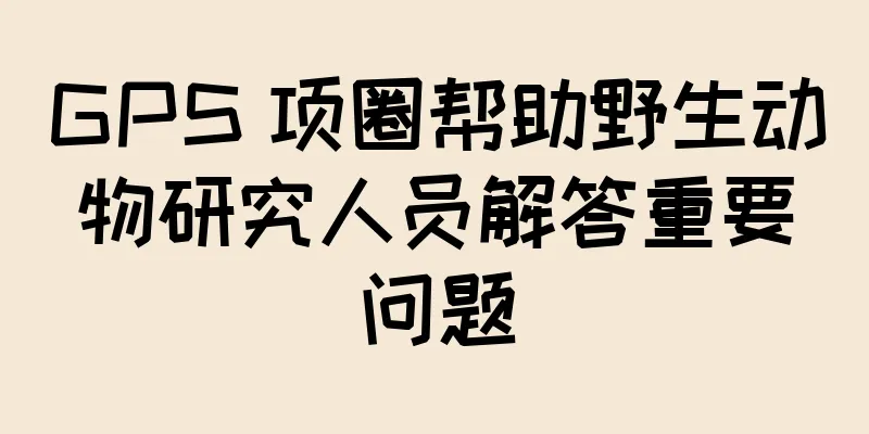 GPS 项圈帮助野生动物研究人员解答重要问题