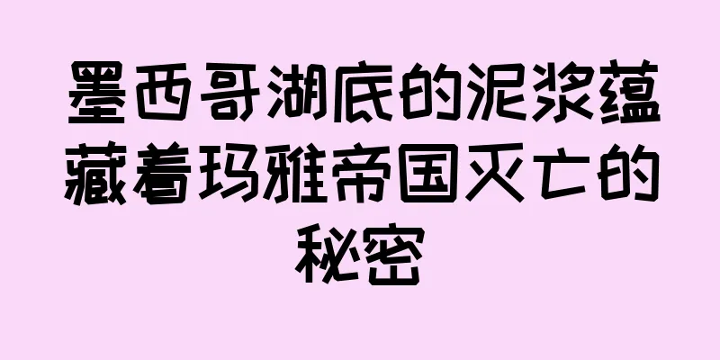 墨西哥湖底的泥浆蕴藏着玛雅帝国灭亡的秘密