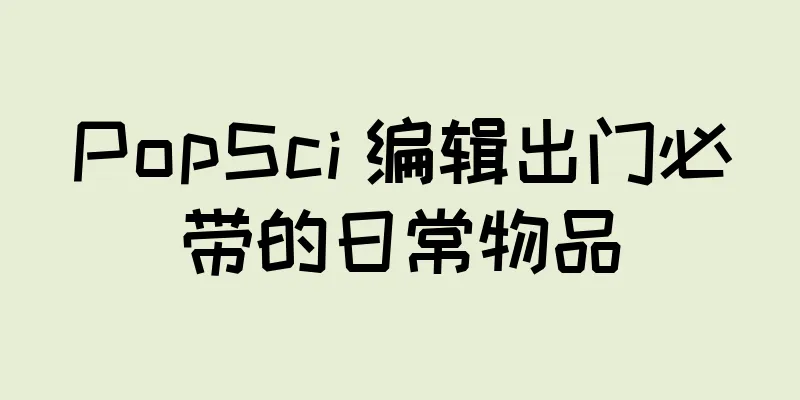 PopSci 编辑出门必带的日常物品
