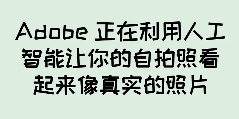 Adobe 正在利用人工智能让你的自拍照看起来像真实的照片