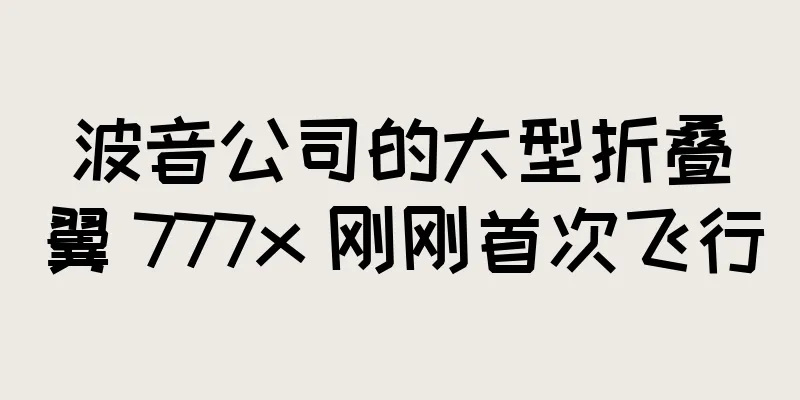 波音公司的大型折叠翼 777x 刚刚首次飞行