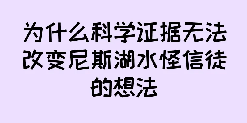 为什么科学证据无法改变尼斯湖水怪信徒的想法