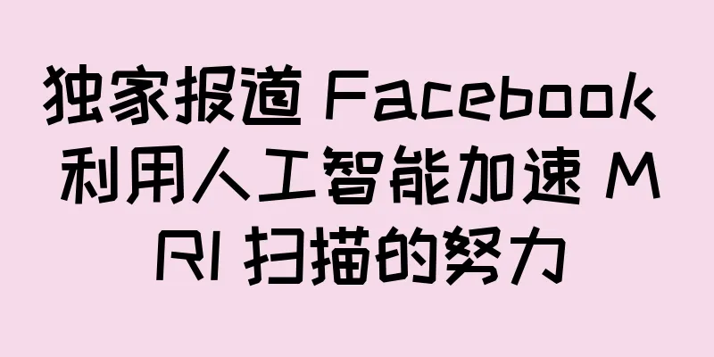独家报道 Facebook 利用人工智能加速 MRI 扫描的努力