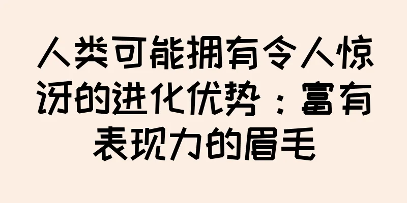 人类可能拥有令人惊讶的进化优势：富有表现力的眉毛