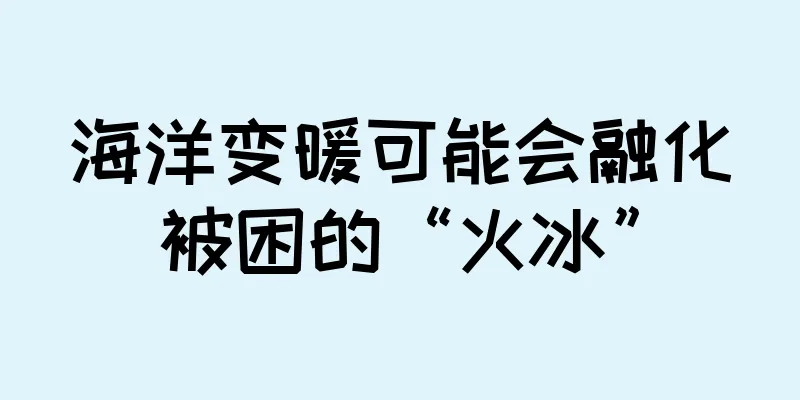 海洋变暖可能会融化被困的“火冰”