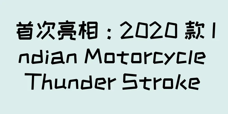 首次亮相：2020 款 Indian Motorcycle Thunder Stroke