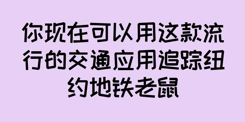 你现在可以用这款流行的交通应用追踪纽约地铁老鼠