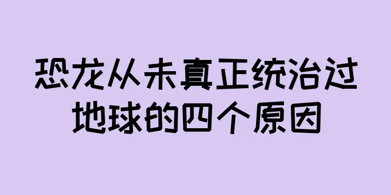 恐龙从未真正统治过地球的四个原因