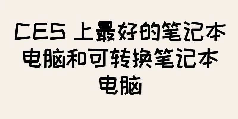 CES 上最好的笔记本电脑和可转换笔记本电脑