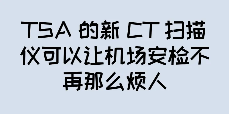 TSA 的新 CT 扫描仪可以让机场安检不再那么烦人
