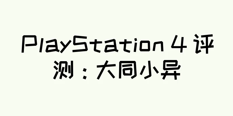 PlayStation 4 评测：大同小异
