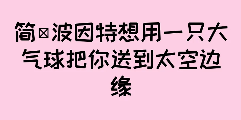 简·波因特想用一只大气球把你送到太空边缘