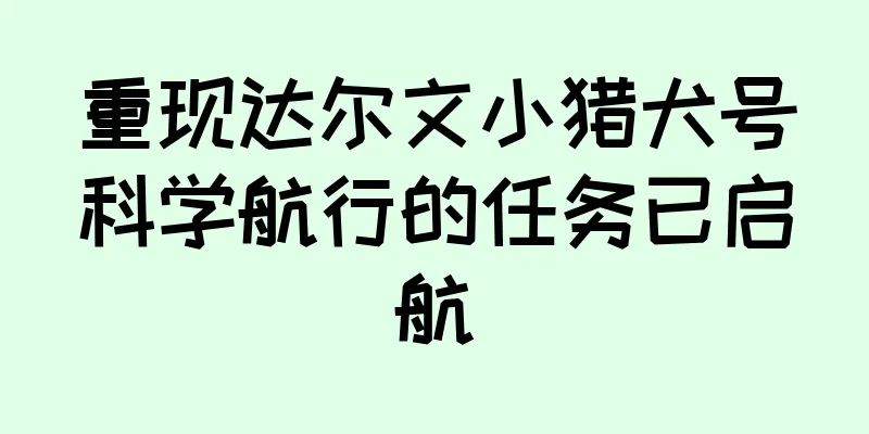 重现达尔文小猎犬号科学航行的任务已启航