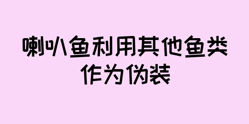 喇叭鱼利用其他鱼类作为伪装
