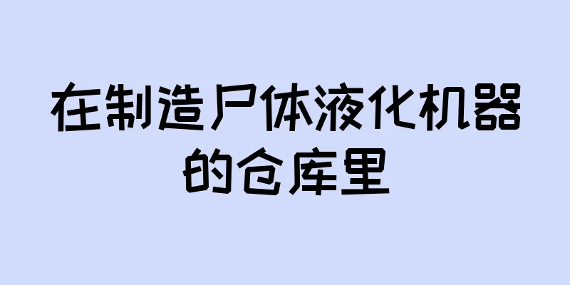在制造尸体液化机器的仓库里