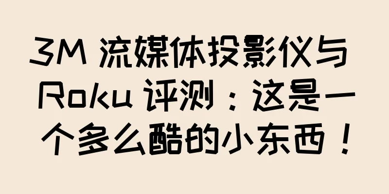3M 流媒体投影仪与 Roku 评测：这是一个多么酷的小东西！