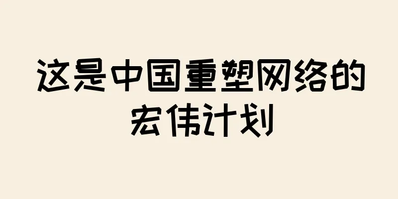 这是中国重塑网络的宏伟计划