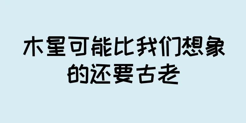 木星可能比我们想象的还要古老