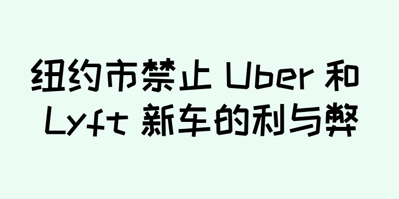 纽约市禁止 Uber 和 Lyft 新车的利与弊