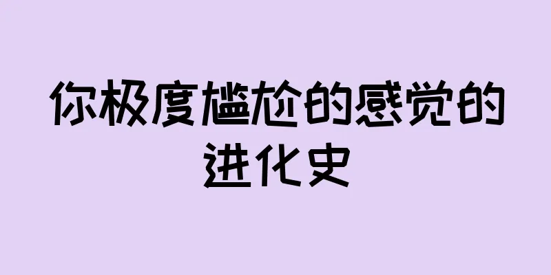 你极度尴尬的感觉的进化史
