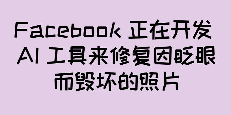 Facebook 正在开发 AI 工具来修复因眨眼而毁坏的照片