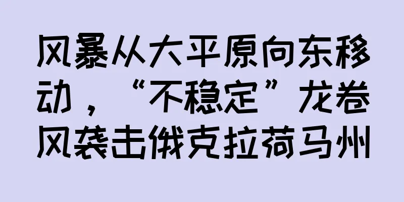 风暴从大平原向东移动，“不稳定”龙卷风袭击俄克拉荷马州