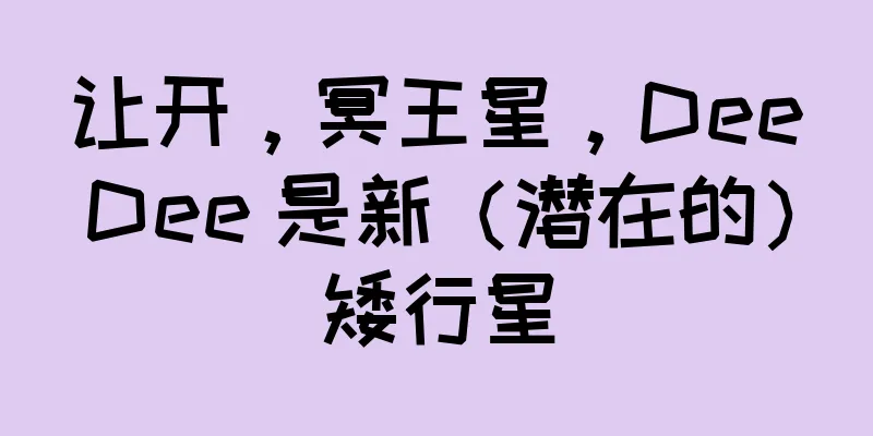 让开，冥王星，DeeDee 是新（潜在的）矮行星