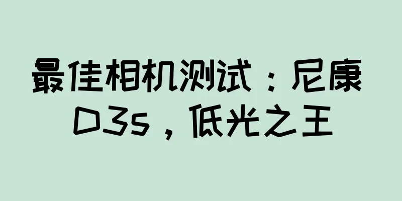 最佳相机测试：尼康 D3s，低光之王