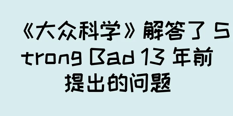 《大众科学》解答了 Strong Bad 13 年前提出的问题