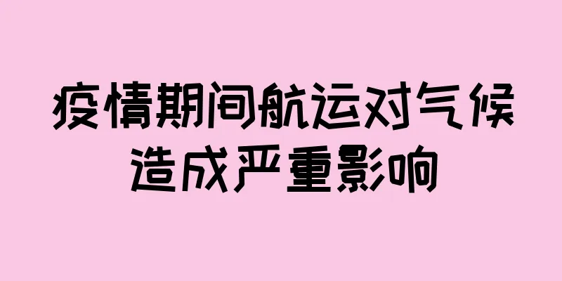 疫情期间航运对气候造成严重影响