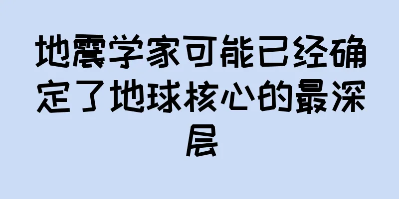 地震学家可能已经确定了地球核心的最深层