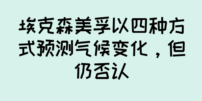 埃克森美孚以四种方式预测气候变化，但仍否认