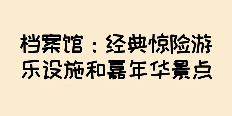 档案馆：经典惊险游乐设施和嘉年华景点