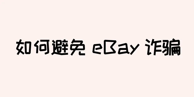 如何避免 eBay 诈骗