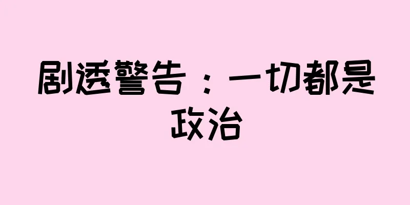 剧透警告：一切都是政治