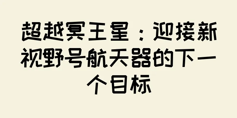 超越冥王星：迎接新视野号航天器的下一个目标
