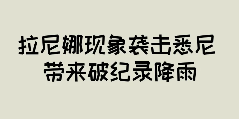 拉尼娜现象袭击悉尼 带来破纪录降雨