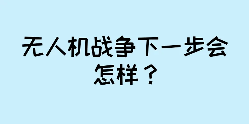 无人机战争下一步会怎样？