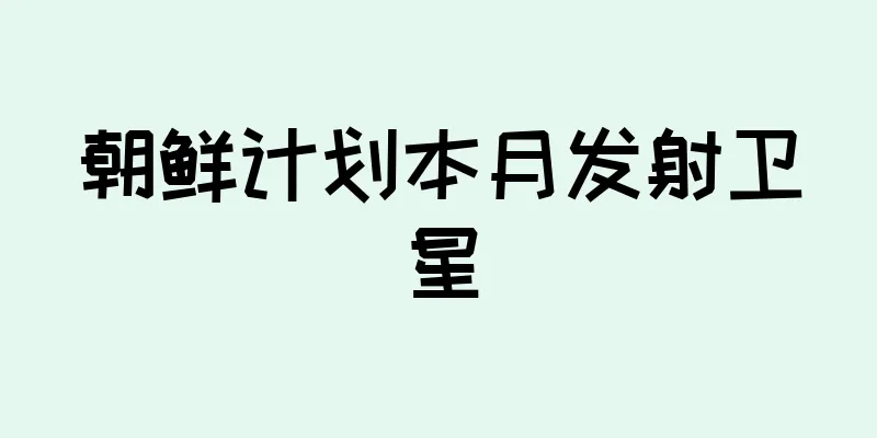 朝鲜计划本月发射卫星