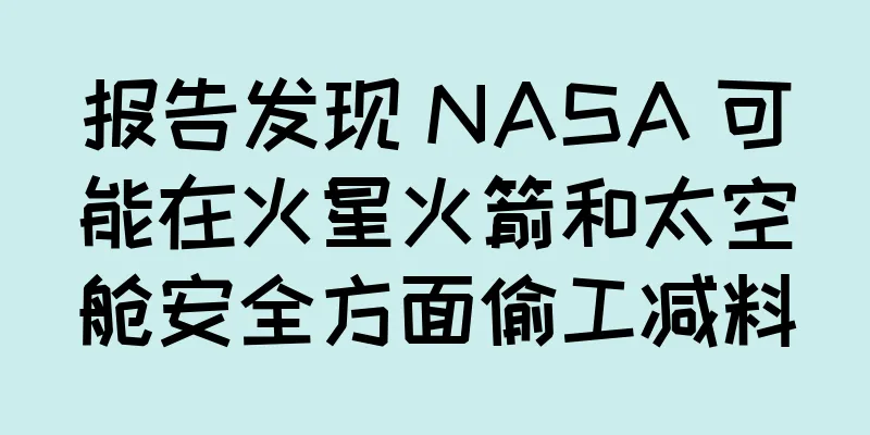报告发现 NASA 可能在火星火箭和太空舱安全方面偷工减料