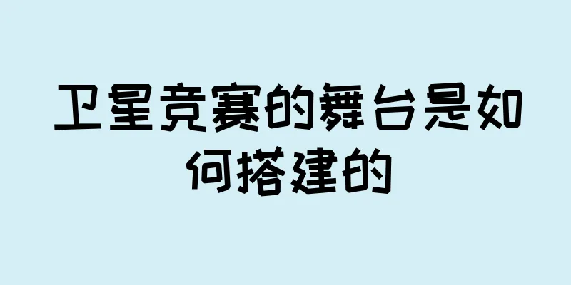 卫星竞赛的舞台是如何搭建的