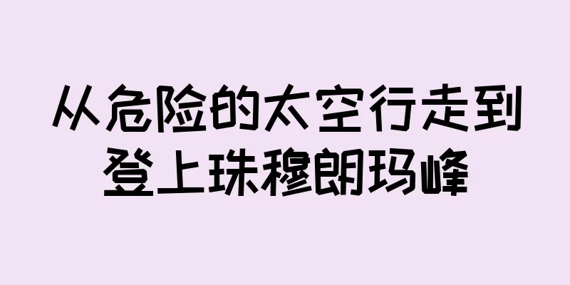 从危险的太空行走到登上珠穆朗玛峰
