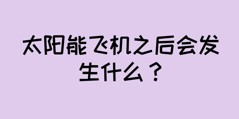 太阳能飞机之后会发生什么？