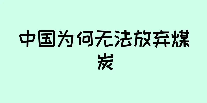 中国为何无法放弃煤炭