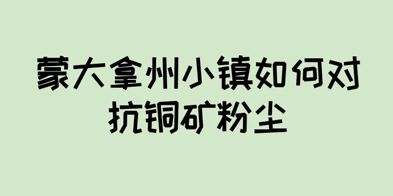 蒙大拿州小镇如何对抗铜矿粉尘