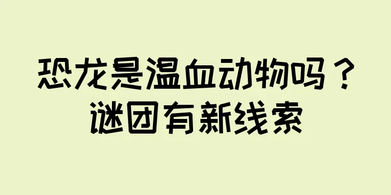 恐龙是温血动物吗？谜团有新线索